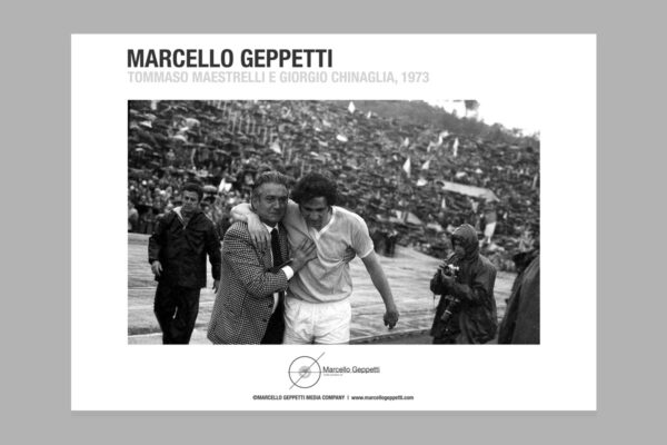 Poster Tommaso Maestrelli e Giorgio Chinaglia, 1973